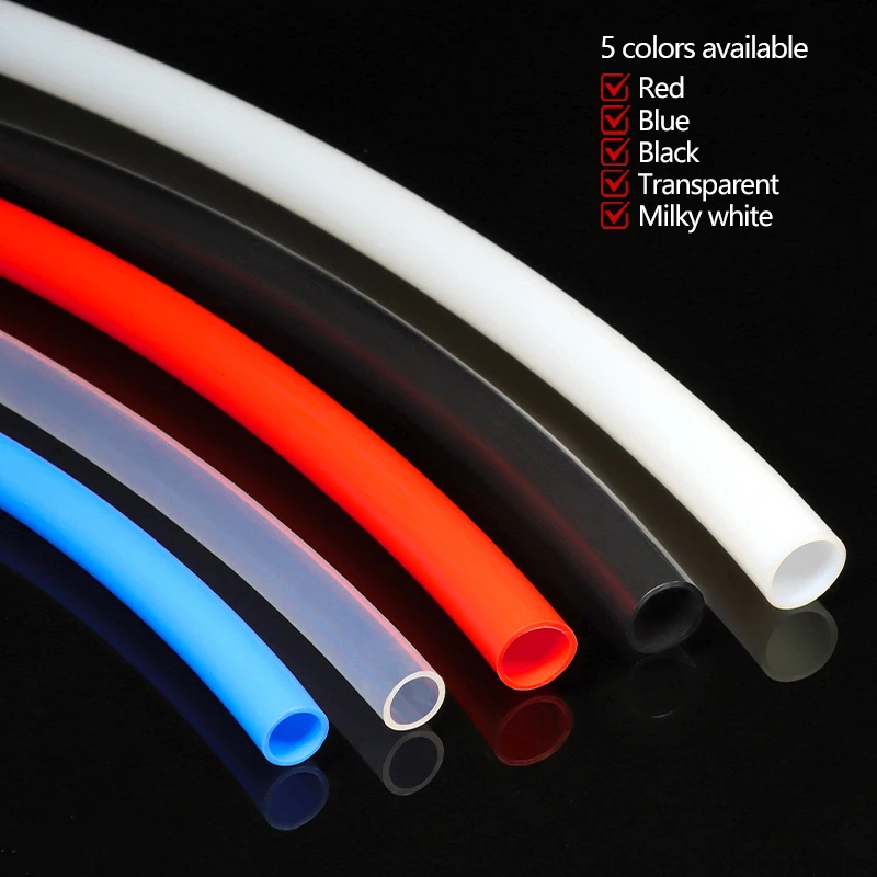 Premium PTFE Tube in Milk White - Assorted Diameters for Advanced 3D Printing Applications