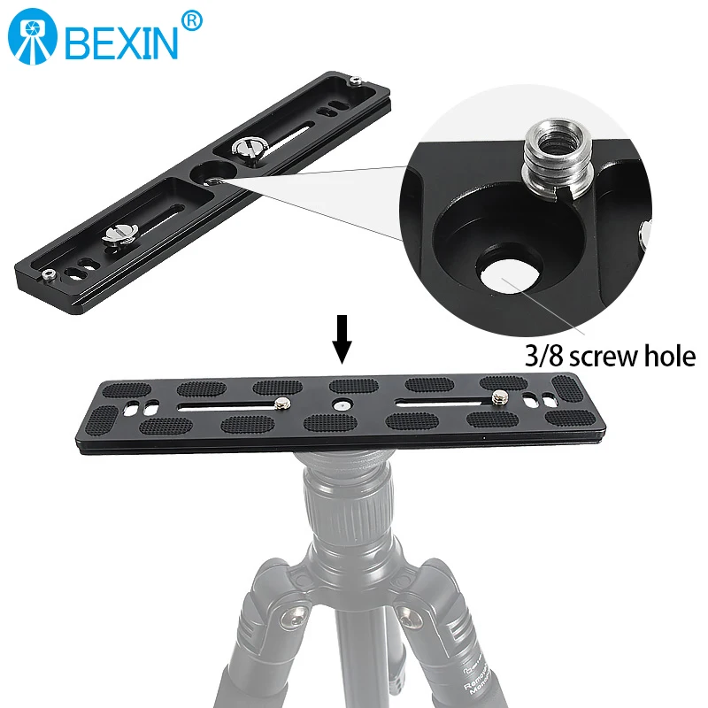Dslr 카메라 브래킷 카메라 베이스 플레이트 퀵 릴리스 플레이트 어댑터 Arca 스위스 카메라 삼각대 볼 헤드 클램프 용 장착 플레이트
