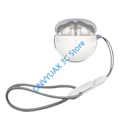Clear Protective Sleeve for Wireless Earphone Covers and Accessories (WHITE)