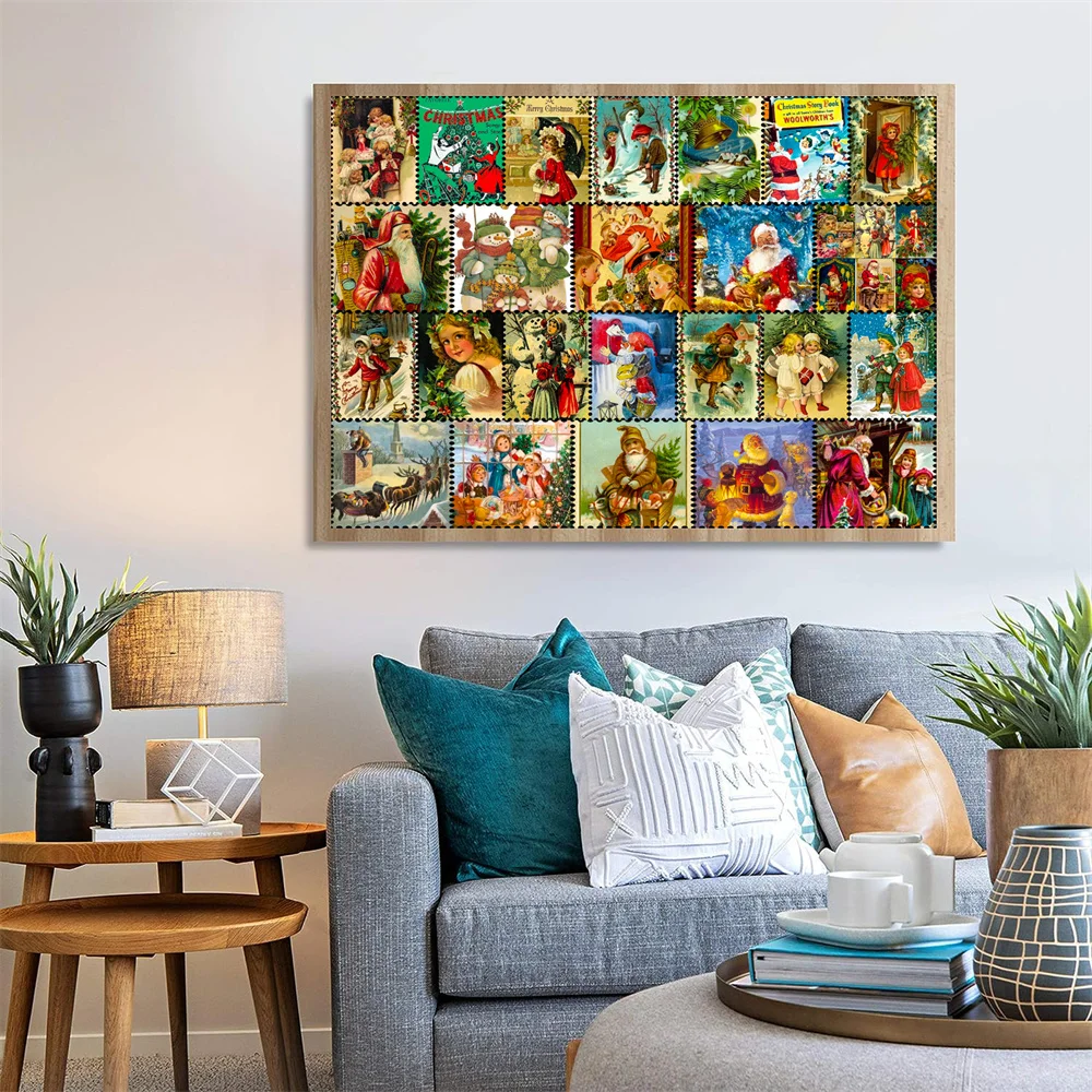 

Пазл для раннего развития, трехмерная головоломка, детская головоломка ручной работы, праздничное украшение, календарь, высокое качество