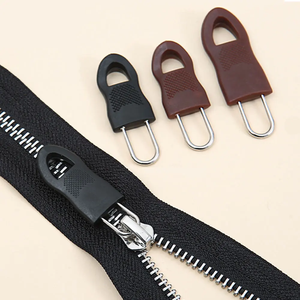 2-10set Replacement Zipper Pull Puller End Fit Rope Tag Clothing Zip Fixer  Broken Buckle Zip Cord Tab Bag Suitcase Backpack Tent - AliExpress