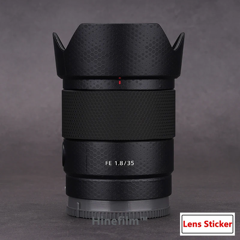 Hinefilm FE 35mm F1.8 렌즈 스티커, SEL35F18F 렌즈 데칼 스킨 35F1.8 랩 커버, FE35 F1.8 렌즈 스킨 35 1.8