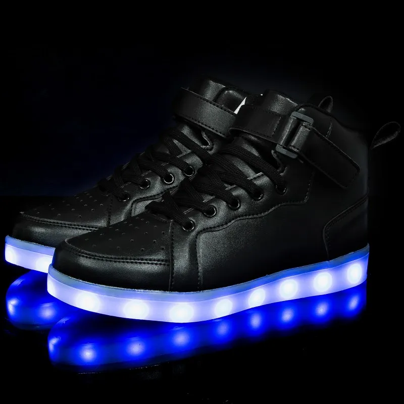Luminous LED Light For Adults Men Women Children Boys And Girls Luminescent Sports Shoes Sizes 25-47_voghion.com