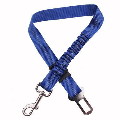 14 Colors Upgraded Dog Car Seat Belt Adjustable Harness Leads Belts Elastic Reflective Pets Vehicle Seatbelt Travel Safety Rope 