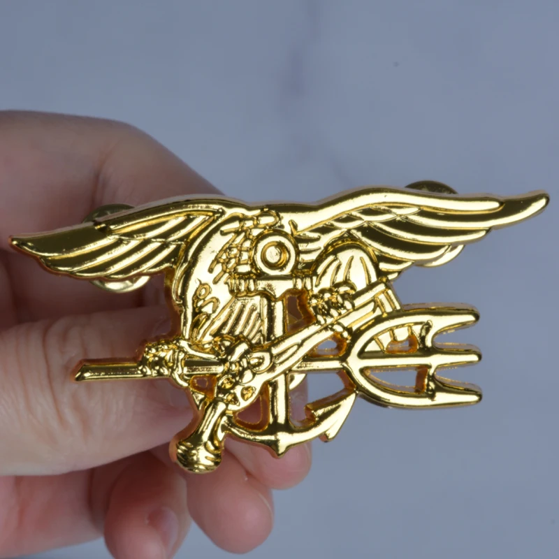 NAVY 海軍　メダル 高品質アメリカ海軍シールトライデント軍事ランクを獲得
