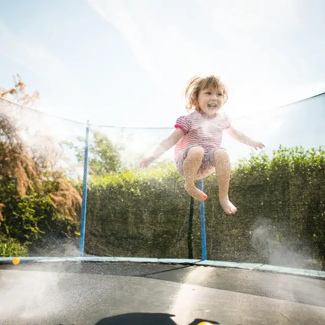 Gicleur de trampoline pour enfants, trampoline extérieur Jeux d’eau  Accessoires d’arrosage