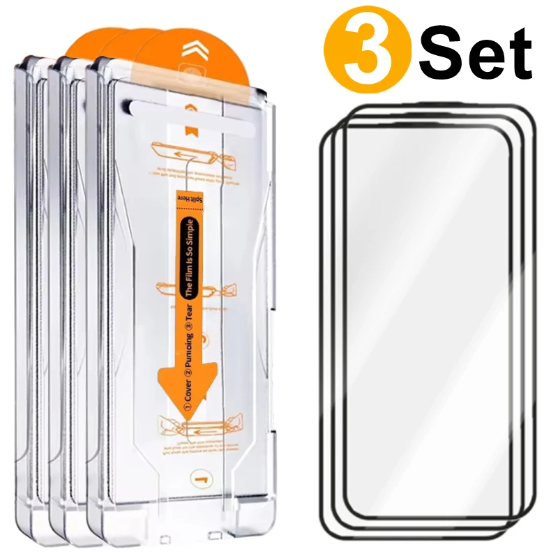 Premium Tempered Glass Screen Protector - Easy Install, Anti-Scratch & Bubble-Free Protective Film