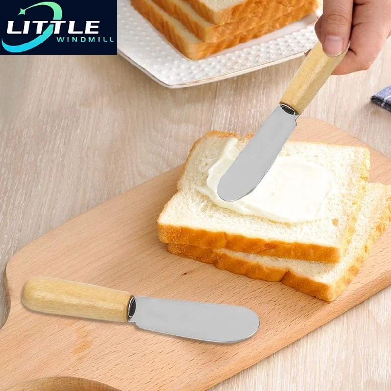 

Мини-Лопатка из нержавеющей стали, искусственные ножи, слайсер для сыра и сэндвичей на завтрак, нож для масла, кухонные инструменты