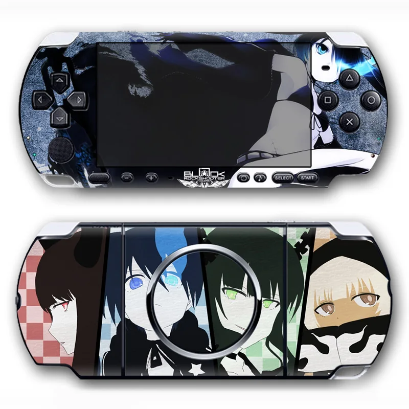 Anime bonito menina adesivo de pele de vinil protetor para psp1000 psp 1000  decalque capa - AliExpress