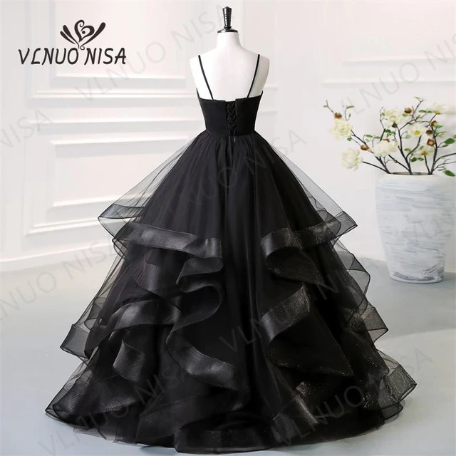 Elegant Black Princess Classic Black Evening Gown For Girls Aged 5 14  Perfect For Pageants And Special Occasions From Meetyy, $50.41 | DHgate.Com
