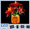 DIY LED Light Kit For LEGO 10370 Poinsettia   (Only LED Light,Without Blocks Model) 1