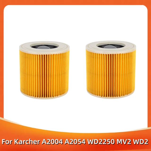 HEPA Filter For Karcher Vacuum Cleaners Parts Cartridge Dust Filters  WD2.250 WD3.200 MV2 MV3 WD3 Karcher Replacement Accessories - AliExpress