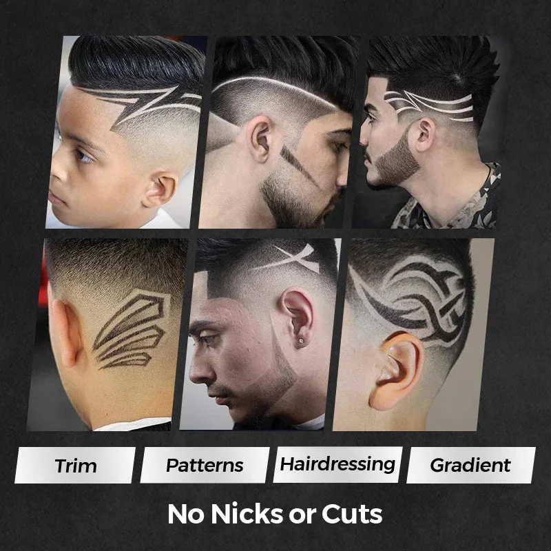 Household Digital Display Professional Electric Hair Clipper Set Portable USB Chargeable Electric Clipper Cordless Hair Trimmer