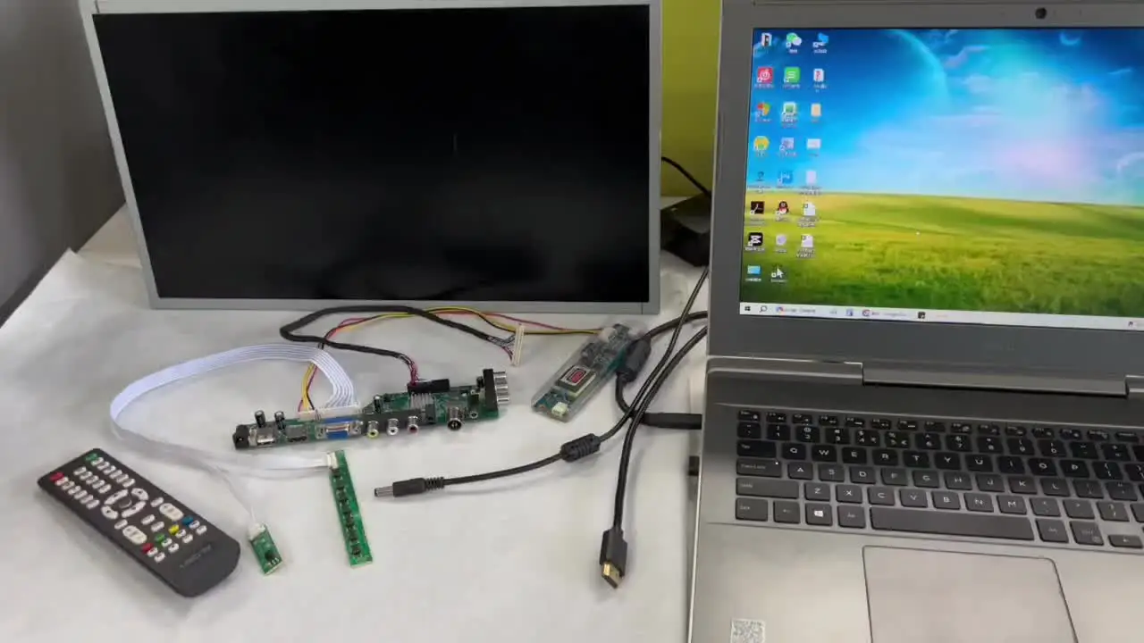 Для LM250WF1 LM230WF1 LM230WF2 плата драйвера ЖК-дисплей DIY Kit DVB сигнал цифровой LVDS-30Pin 1920*1080