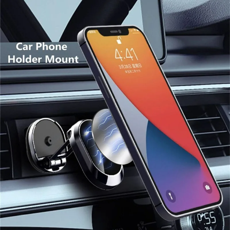 Metal Plate for Magnetic Car Phone Holder Universal Auto Smartphone Stand Double-sided Adhesive Iron Sheet Magnetization Sticker