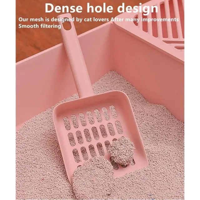Plastic Scoop Cleanning Tool Cat Litter Scoop with Stand Cat Litter Shovel Strong ABS for Cat Sand Cleaning Supplies Products 2