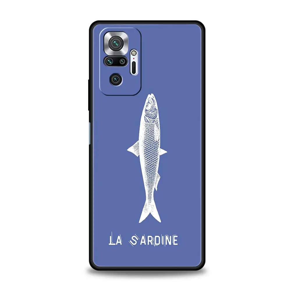 Sardines Canned Design Soft TPU Phone Case