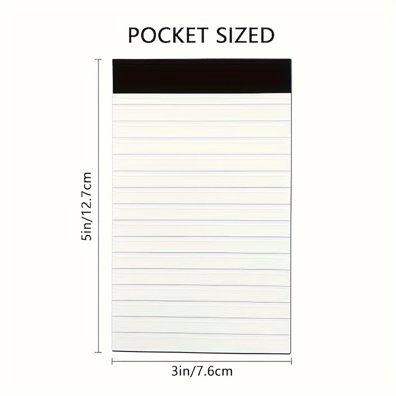 Set di 5 Quaderni a Quadretti Tascabili 7,62 X 12,7cm - immagine 3