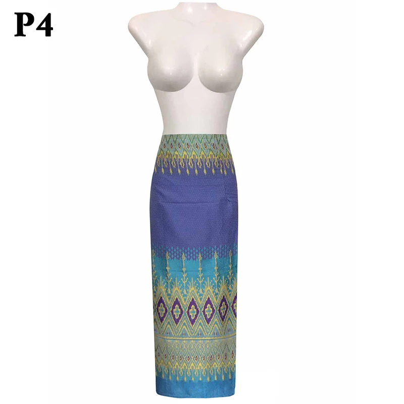 Thai Dress Dai Traditional Clothing Xishuangbanna Thailand Skirt For Women Southeast Asia Dai National Festival Costume Palace Dress thai style skirt