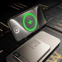 5000mAh/10000mAh Fast Charger Power Bank With Battery Powerbank 15W Magnetic Wireless Phone Charger 4
