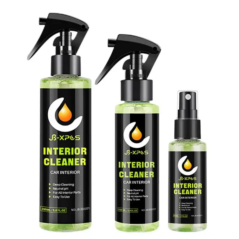 InteriorCarCleaningFabricCarpetCleanerSolutionBestForLeather