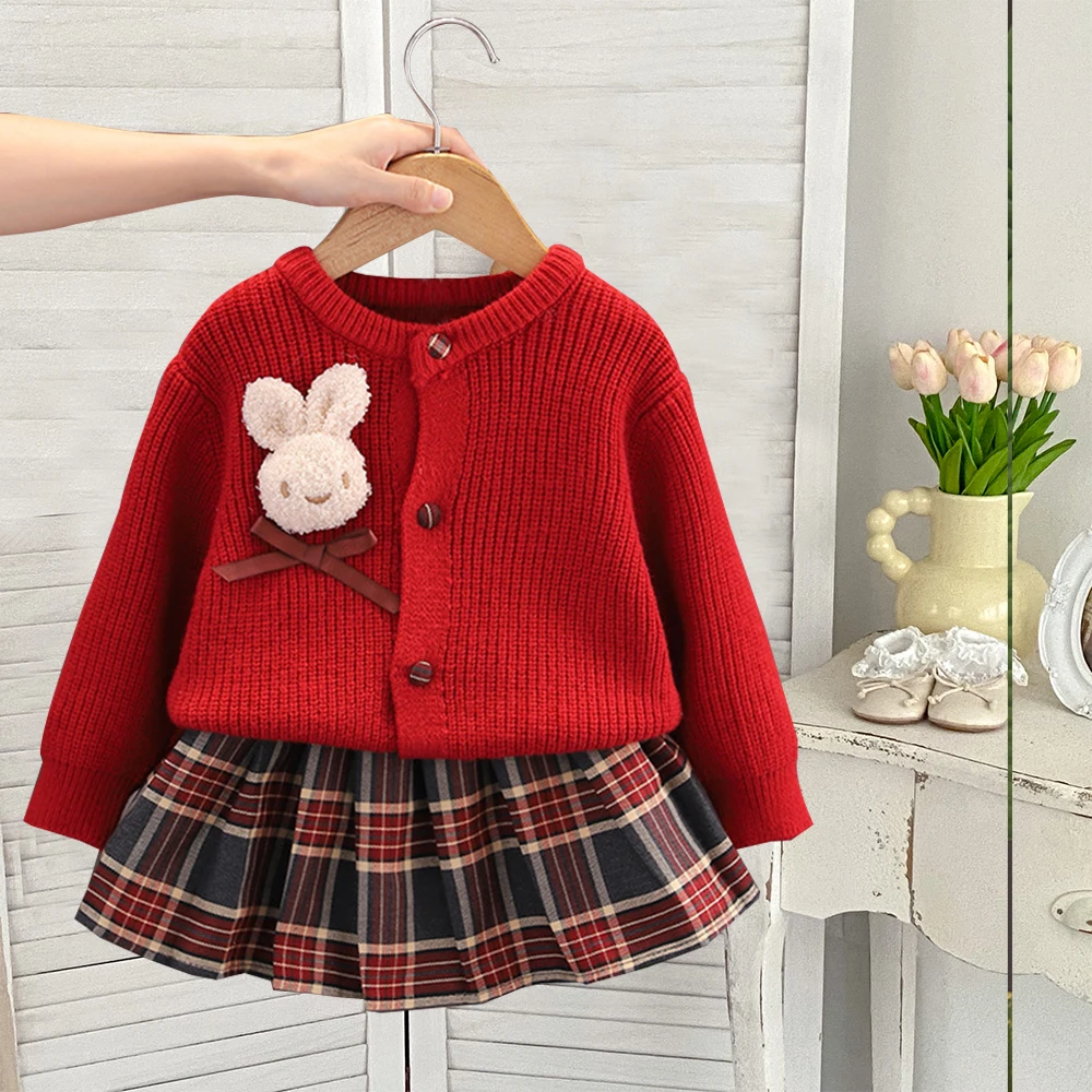 thumbnail image 1 of . Conjunto de ropa para niñas con estampado de dibujos animados de princesa de Disney, camiseta y falda JK, conjunto de 2 uds., traje para niños de verano 2024, Zootopia Judy, 1 of 5
