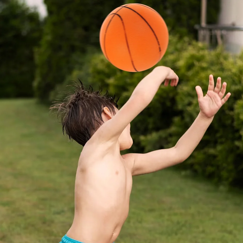 

Silent Basketball Ball Plaything Children Mute Bouncing Ball Basketball Silent Plaything Mute Bouncing Ball Kids Jumping Ball
