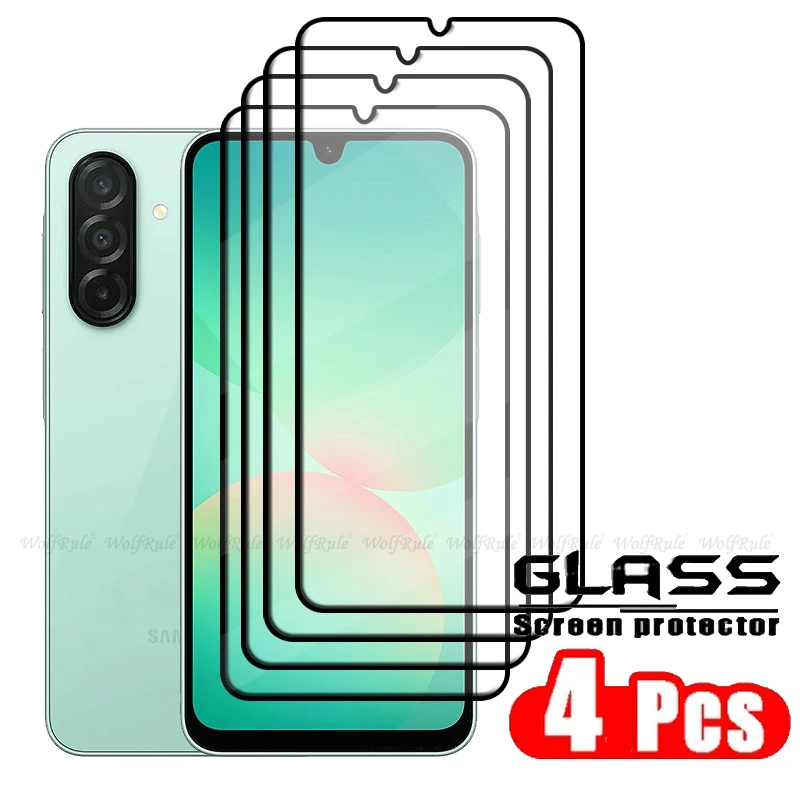 Full Cover HD 9H Tempered Glass Screen Protector for Samsung Galaxy A26 (1-4 Pack)