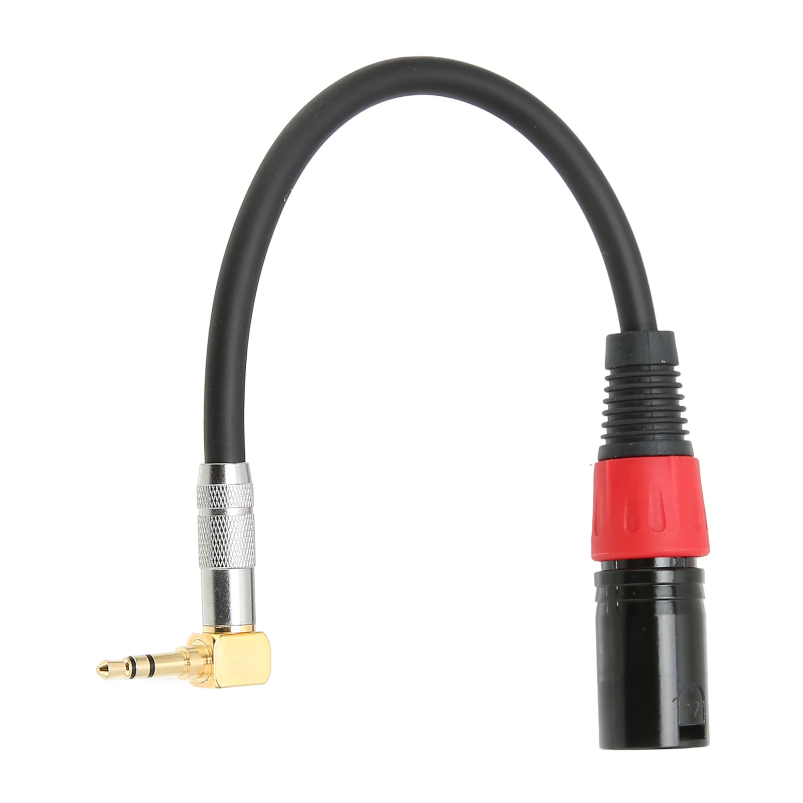 TRS Male to XLR Male Cable 90 Degree Stereo Microphone Auxiliary Wire for Computers MP3 DVD Auxiliary Wire for Computers