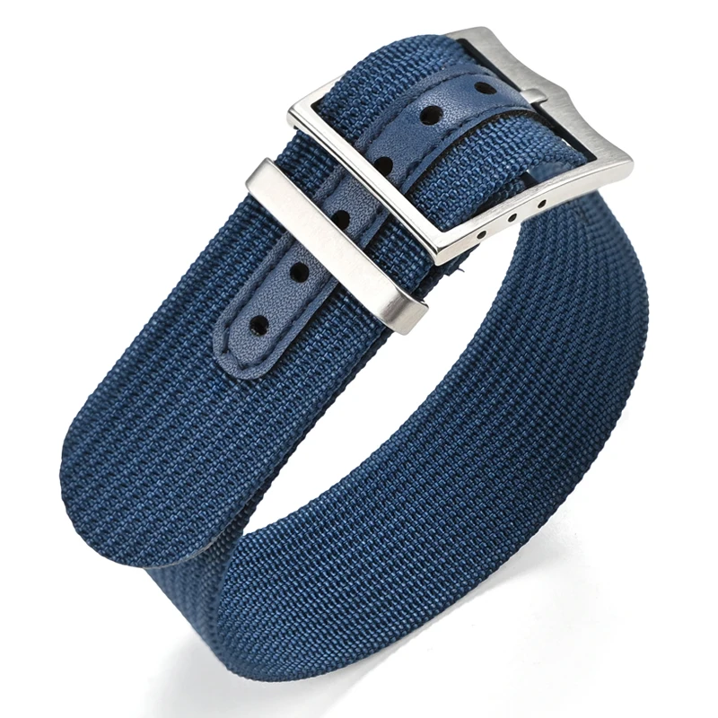 Durable Nylon Waterproof Sport Bracelet - Military-Inspired Watch Strap, No-Scratch Design