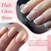 BORN PRETTY Quick Building Gel Nail Polish Extension Milky White Nude Pink Self Leveling Gel Constructruction Soak Off Hard Gel 5