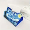 1pc Van Gogh Starry Sky Paper Tissue Storage Box Paper Special 4