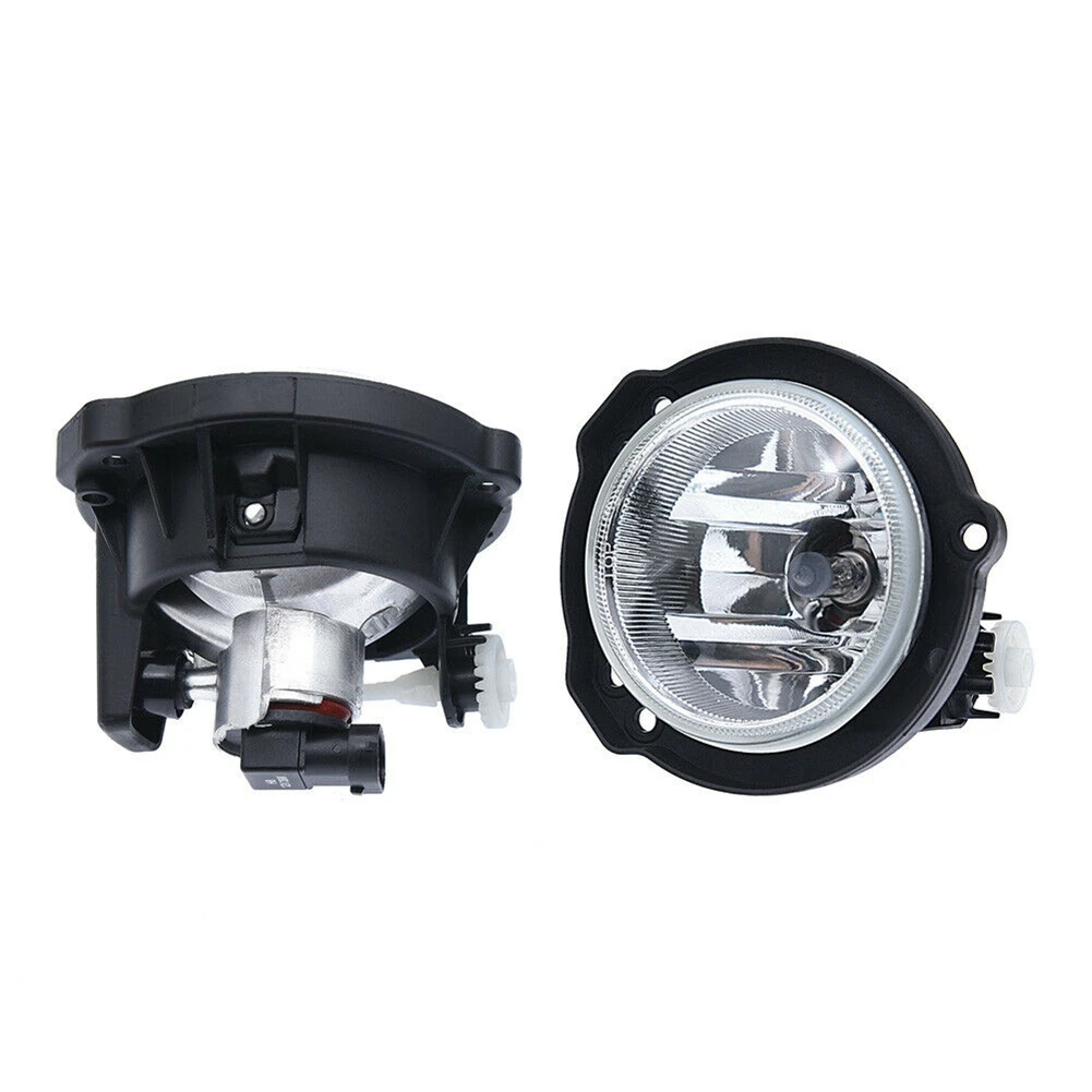 NEW-1 쌍 LED 안개등 앞 범퍼 안개등 전구 투명 렌즈 토요타 아반자 2012-2019용