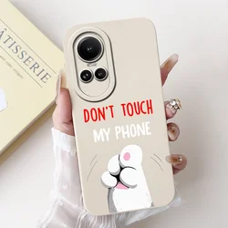 Cute Panda Rabbit Cartoon Soft Silicone Shockproof Phone Case for Reno10 Pro 5G (1)