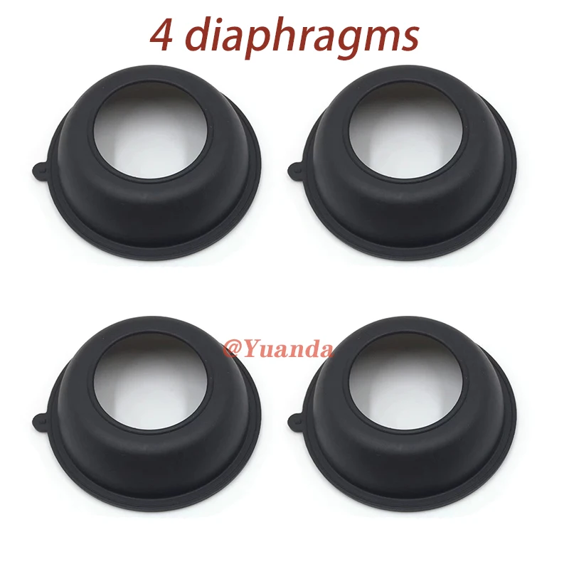 Carburetor Diaphragm Repair Kit For Honda VF500C V30 Magna 1984-1985 | 4 Piece Set