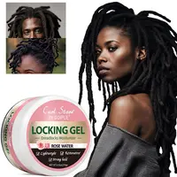 Goiple 9.5oz Locking Gel Strong Hold Frizz Control Cream Add Shine Dreadlocks Moisturizer Locks and Twist Conditions Hair Gel 1