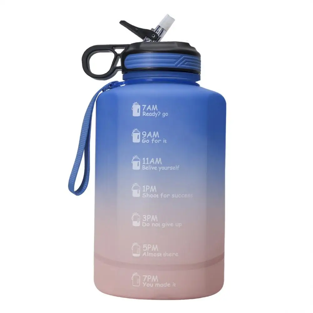 

2.2l Sports Water Bottle Beautiful And Generous 100 Leakproof Bpa Free No Chemical Smell Food Grade Material