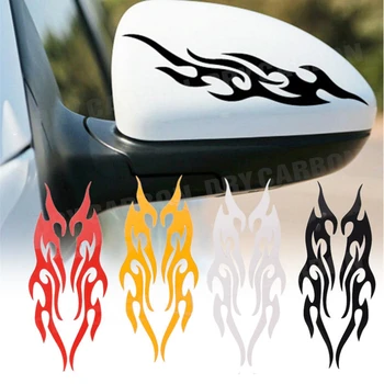Adesivo per auto Decorazione ghirlanda personalizzata Adesivi per paraurti anteriore Emblema Badge Decal Adesivi per cofano per automobile 2 pezzi/set