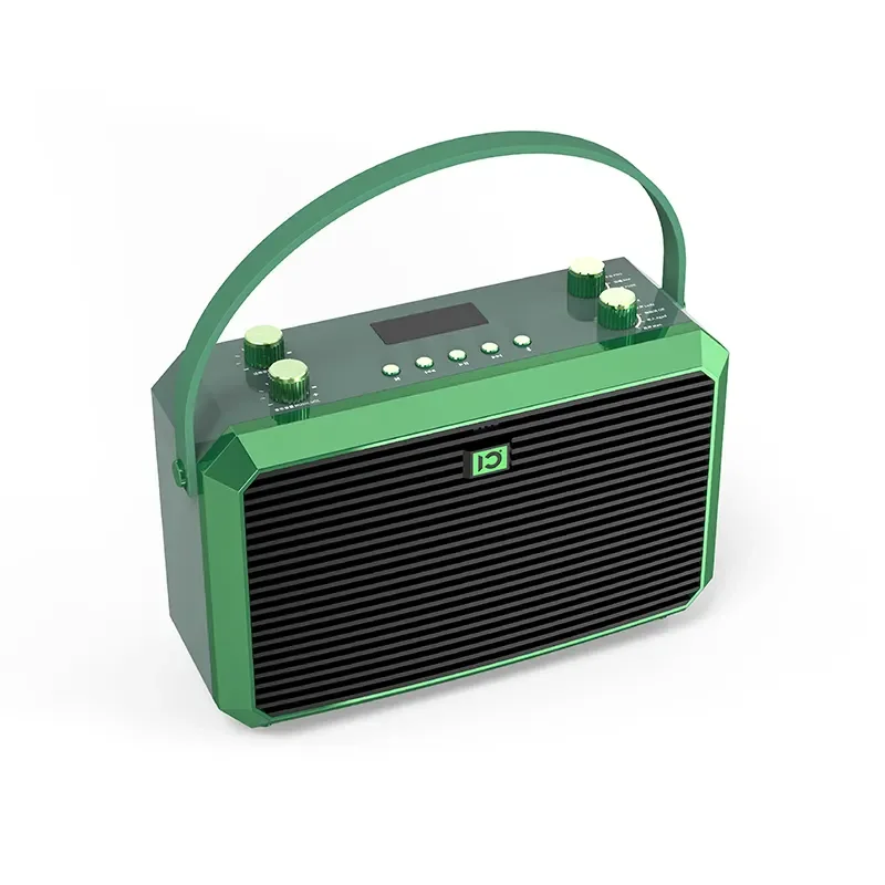 

50W Portable Karaoke Party dj Speaker Built-in Battery Wireless Active Outdoor Bluetooth Hifi Radio