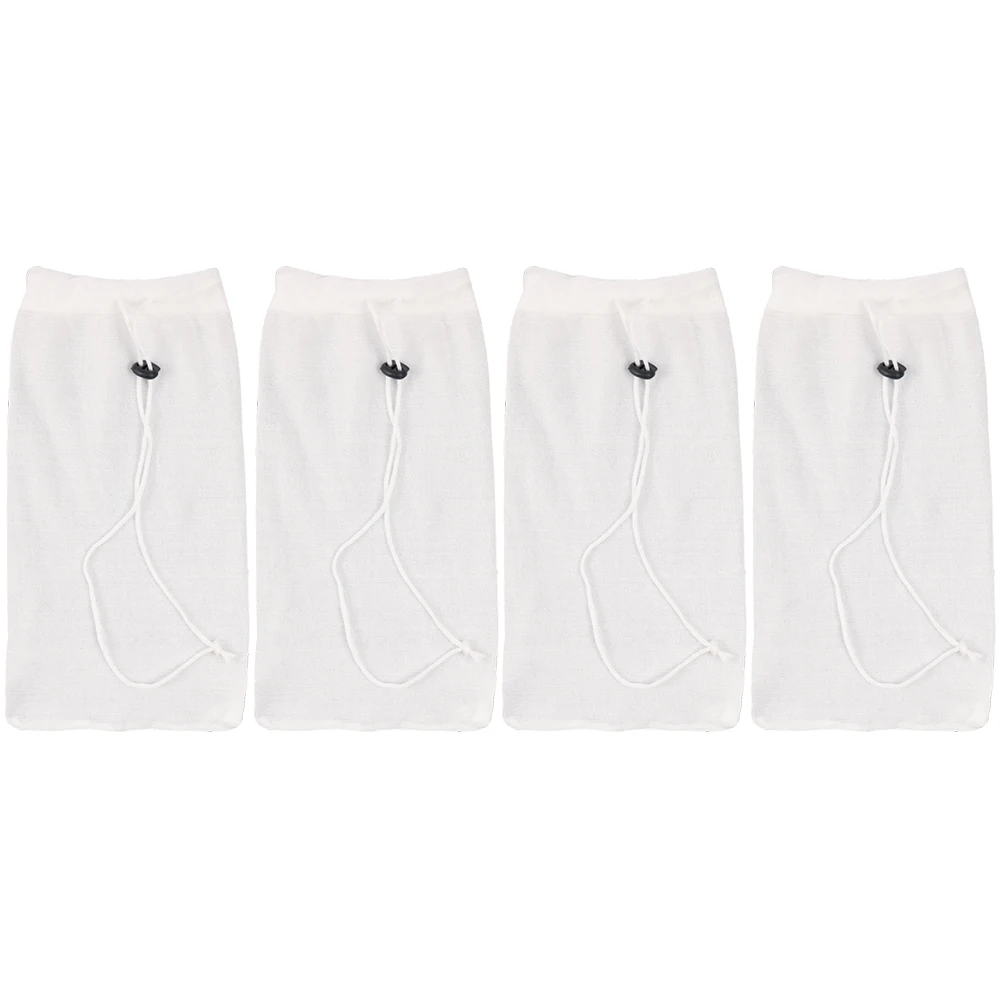 4/10/15 Pcs Pool Skimmer Socks with Drawstring Pool Socks for Skimmer Basket Pool Filter Socks for Inground & Above Ground Pool