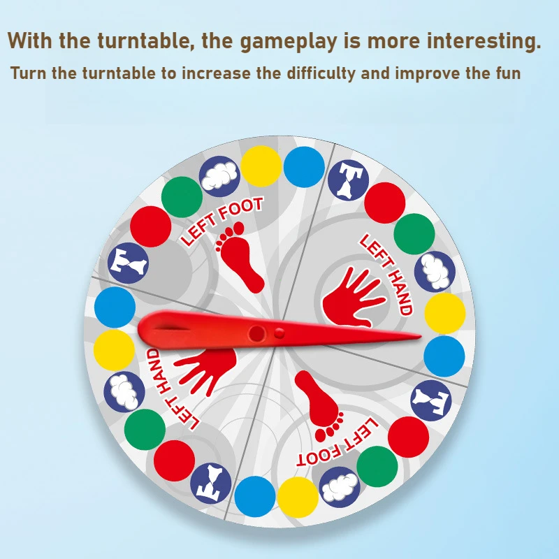 Twist Game Funny Kids Family Body Twisting Move Mat Board Game Party Fun Board Games Party Family Indoor Outdoor Fun Board Games