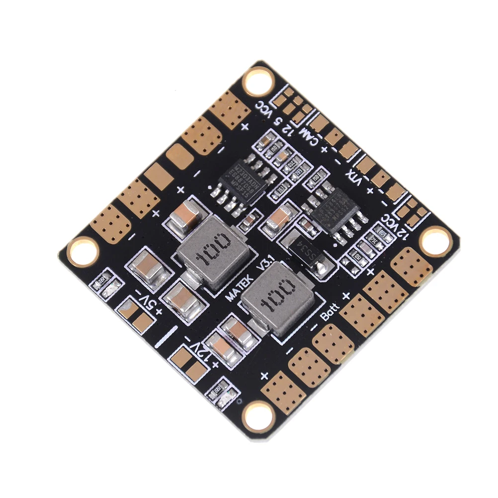 PDB Carte Distribution Énergie 36x36mm BEC 5V 12V pour FPV Drone