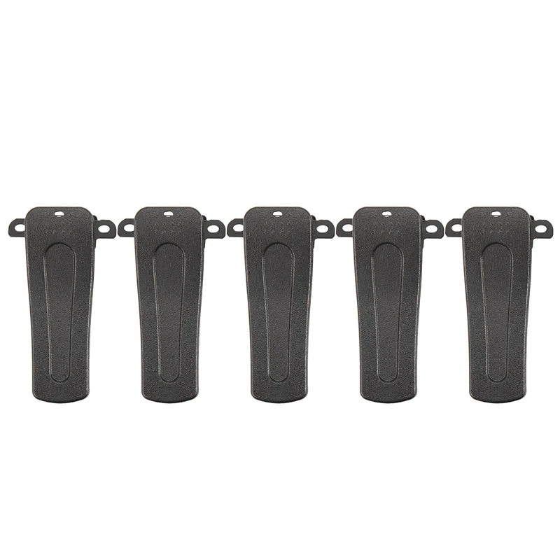 

5PCS Belt Clip For H777 Hot Model Baofeng Radio BF-666S BF-777S BF-888S 666S 777S 888S Walkie Talkie Accessories Clamps Black