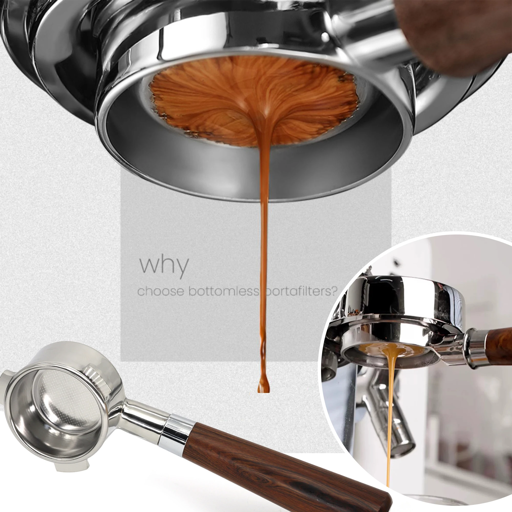 Bottomless Portafilter Delonghi Ec 680 51mm Bottomless Portafilter