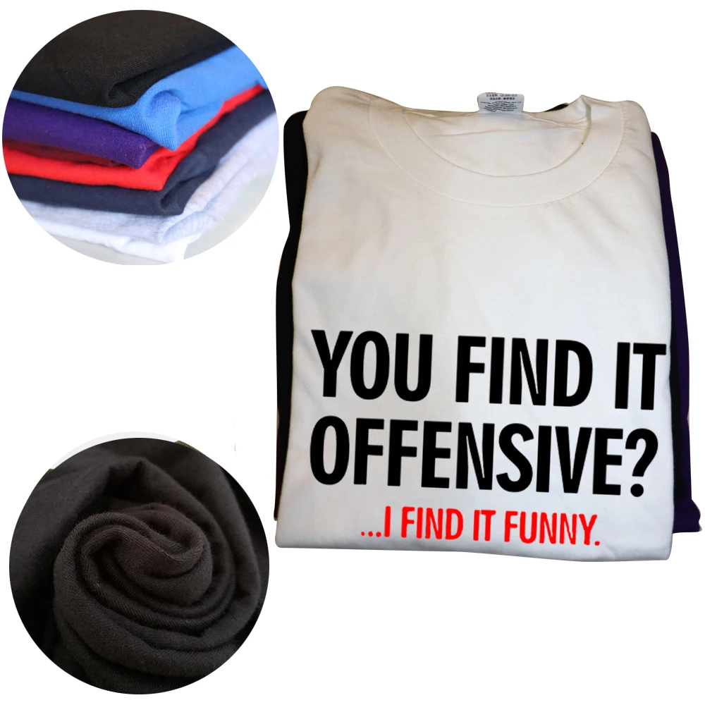 T-shirt manches courtes homme, Streetwear, en coton, humoristique, Offensive, je le trouve, graphique, cadeaux d'anniversaire, Style estival_voghion.com