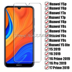 Premium HD Tempered Glass Screen Protector Film for Tempered glass (Huawei Y6 Pro 2019)