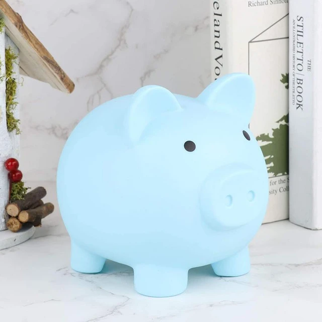 Hucha grande de plástico irrompible, Banco de monedas para niñas y niños,  regalos prácticos para cumpleaños, 4 unidades - AliExpress