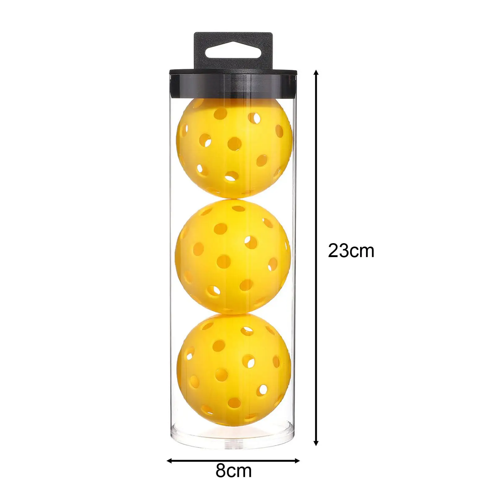 3 Pieces Pickleball Ball Pickleball Accessories Portable Standard Practice Toy