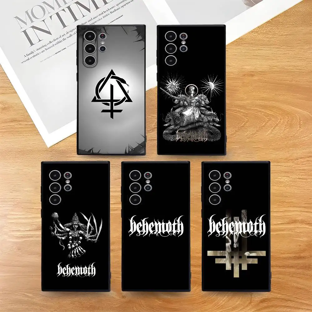 Frosted Non-Slip Soft Cover with Logo Band Design - Behemoths Phone Case