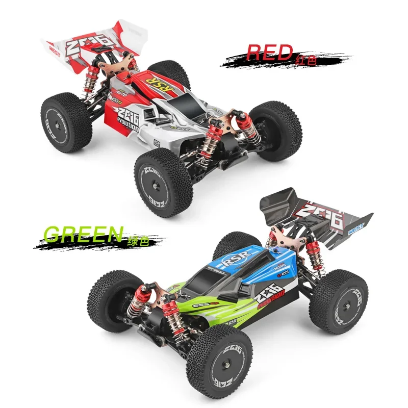 WLtoys 144010 144001 75KM/H 2.4G Racing RC Car Brushless 4WD High Speed Off-Road Remote Control Drift Toys for Children 5